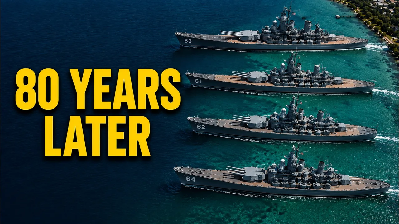 Where Are All 4 Iowa-Class Battleships Now: video thumbnail