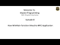How WinMain function linked to MFC Application