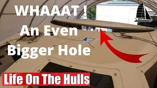 The Biggest Modification of All – CATAMARAN BUILD FROM SCRATCH Ep218