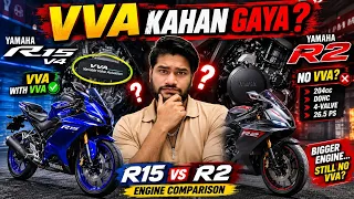 Yamaha R2 में VVA क्यों नहीं है? 😱 R15 से बड़ा Engine, फिर VVA गायब!