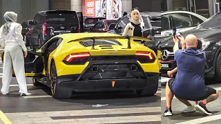 Download Malay Ladies Drive Lamborghini, Guy \u0026 Kid Scared By Loud Urus Reaction!!! MP3