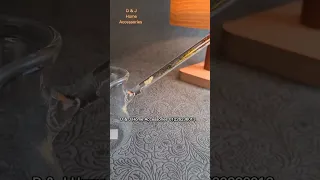 كنكه زجاج بايركس حراري بيد بداخلها ورد طبيعي مجفف لاحلي فنجان قهوه دندنها