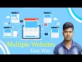 How to create multiple websites WordPress multisite setup tutorial