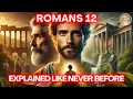Romans 12 WHAT Does It Mean to Be a LIVING SACRIFICE to God