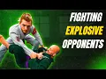 Fighting Explosive Opponents in BJJ Live Sparring