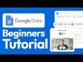 How to use Google Docs Tutorial for Beginners 2026