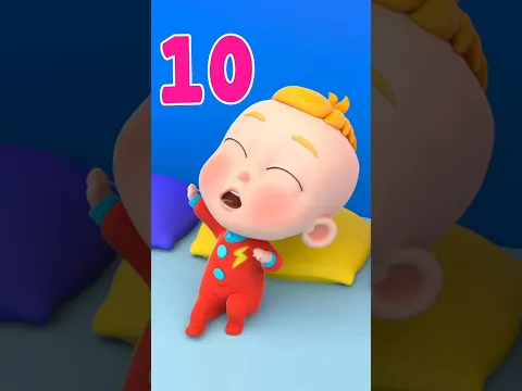 Ten in the Bed Nursery Rhyme #shorts #trending #popular #viral #nurseryrhymes