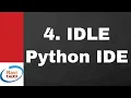 How to use Python IDLE IDE - Lesson 4 Python Tutorial for Beginners