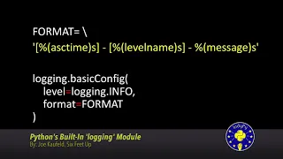 Python s Built-In logging Module By Joe Kaufeld