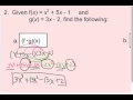 Section 7 1 Operations on Functions