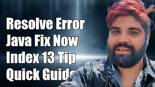 Resolving java lang UnsupportedOperationException Attribute Index 13 Error Fix