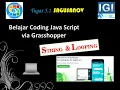 Tugas 7 1 Looping - Coding Java script pemula di Grasshopper