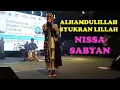 Download Lagu SYUKRAN LILLAH ALHAMDULILLAH THANK TO ALLAH [LIVE HD] NISSA SABYAN GAMBUS | IMFC 2019 Sabah