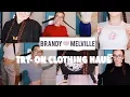 BRANDY MELVILLE TRY-ON CLOTHING HAUL