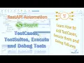 SoapUI How To Add Execute and Debug Failures