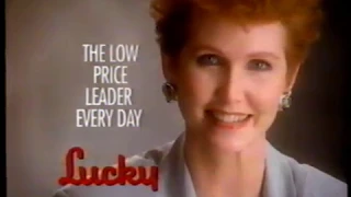 1991 Lucky Grocery Store Every Day TV Commercial