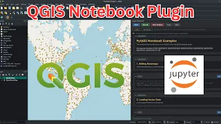 Run Jupyter Notebooks Directly Inside QGIS QGIS Notebook Plugin Tutorial
