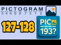 PICTOGRAM Picture Cryptogram 127 128