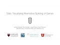 VIALS - VIsualizing ALternative Splicing in Genes