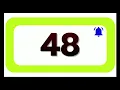 48 Seconds Countdown Timer With Sound Effect COLOR 4K 1080