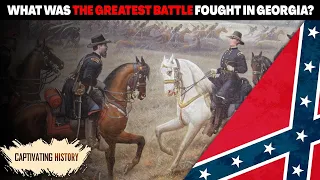the battle of chickamauga the greatest battle fought in georgia