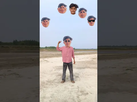 Correct the new head matching funny vfx magic video 😱😂#shorts #vfx #theshekhar