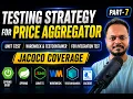 Unit Test Integration Test Wiremock Testcontainer JaCoCo Coverage Price Aggregator - Part 7