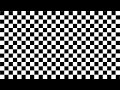 Black and White Squares - Inversion of the Checkerboard for 1 hour 4K 60 FPS