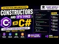 C Constructors Types Practical Implementation with Examples