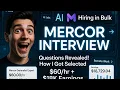 Mercor Generalist Expert LIVE Interview Experience Questions Explained