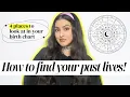 How to find past lives in your astrology birth chart 4 EASY PLACES TO LOOK AT