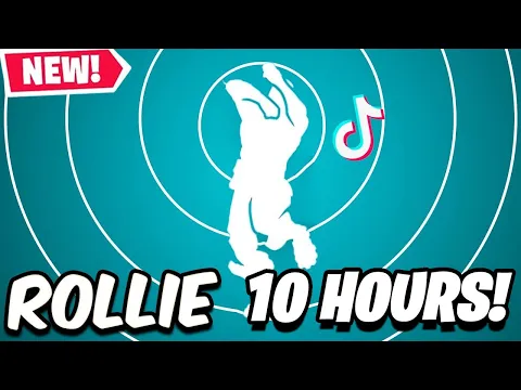 Download MP3 Fortnite ROLLIE Dance 10 Hour Version TikTok Dance! [ Ayo & Teo - Rollie/Rolex ]