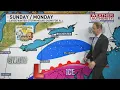 FORECAST Widespread snowstorm begins Sunday