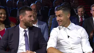 lionel messi u0026 cristiano ronaldo joke at uefa champions league draw