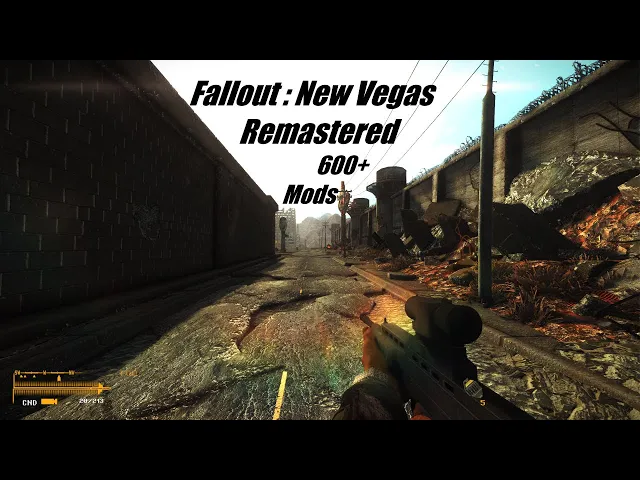 Fallout : New Vegas Remastered - 600+ Modlist Gameplay