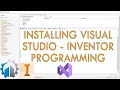 Inventor API - Setting Up Visual Studio 2022
