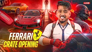 FERRARI CRATE OPENING | NARUTO UPDATE IS HERE | SCOUT IS LIVE w BGMI