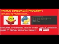 Python program on An Arithmetic progression Bhavika goyal