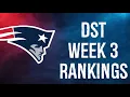 Top 12 Rankings Week 3 Fantasy Football