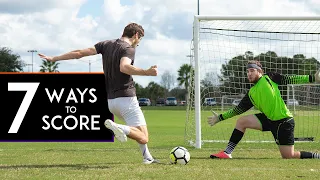 7 ways to score more goals in soccer football