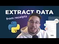 How to extract data from receipts using Python Eden AI