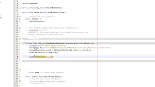 Edit a Record in a Java JTable