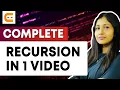 Complete Recursion In 1 Recursion In 1 Shot 2022 Learn Full Recursion Coding Ninjas