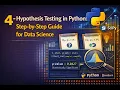 4 Hypothesis Testing in Python Step-by-Step Guide for Data Science