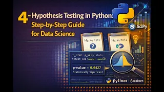 4 Hypothesis Testing in Python Step-by-Step Guide for Data Science