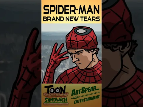 Spider-Man really fills that suit - TOON SANDWICH #spiderman #marvel #mcu #movie #funny #animation