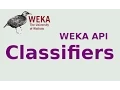 WEKA API Classifiers in WEKA