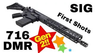 SIG 716 DMR Gen 2 - First Shots