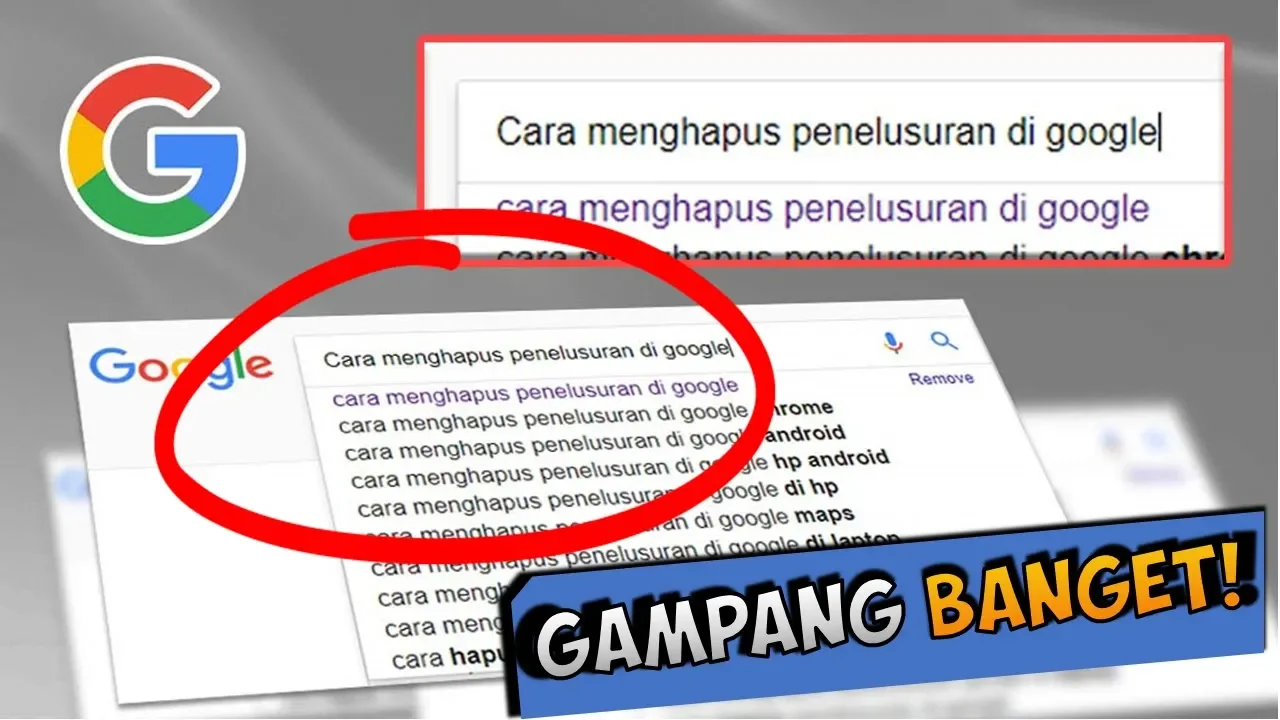 CARA MENGHAPUS HISTORY DI PENCARIAN GOOGLE UNTUK HP ANDROID! - NdiVlog. 