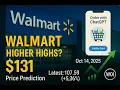 Walmart WMT Higher Highs 131 Price Prediction Today Oct 14 2025